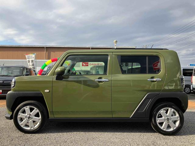 タフトＧ　クロムベンチャー９型ＤＰオーディオ／ＢＴ／ＴＶ／Ｂカメラ／ステアスイッチ　前後専用ガーニッシュ　ガラスルーフ　ルーフレール　１５インチアルミ　ＬＥＤヘッド／フォグ　シートヒーター　電動駐車ブレーキ　自動追従クルコン（千葉県）の中古車