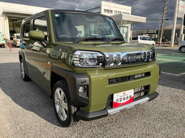 タフトＧ　クロムベンチャー９型ＤＰオーディオ／ＢＴ／ＴＶ／Ｂカメラ／ステアスイッチ　前後専用ガーニッシュ　ガラスルーフ　ルーフレール　１５インチアルミ　ＬＥＤヘッド／フォグ　シートヒーター　電動駐車ブレーキ　自動追従クルコン（千葉県）の中古車