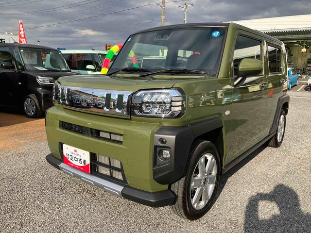 タフトＧ　クロムベンチャー９型ＤＰオーディオ／ＢＴ／ＴＶ／Ｂカメラ／ステアスイッチ　前後専用ガーニッシュ　ガラスルーフ　ルーフレール　１５インチアルミ　ＬＥＤヘッド／フォグ　シートヒーター　電動駐車ブレーキ　自動追従クルコン（千葉県）の中古車