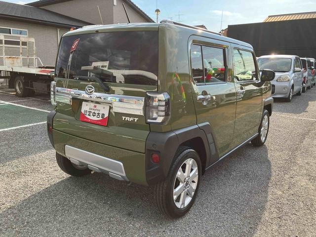 タフトＧ　クロムベンチャー９型ＤＰオーディオ／ＢＴ／ＴＶ／Ｂカメラ／ステアスイッチ　前後専用ガーニッシュ　ガラスルーフ　ルーフレール　１５インチアルミ　ＬＥＤヘッド／フォグ　シートヒーター　電動駐車ブレーキ　自動追従クルコン（千葉県）の中古車