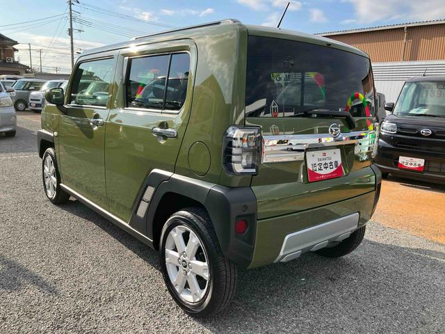 タフトＧ　クロムベンチャー９型ＤＰオーディオ／ＢＴ／ＴＶ／Ｂカメラ／ステアスイッチ　前後専用ガーニッシュ　ガラスルーフ　ルーフレール　１５インチアルミ　ＬＥＤヘッド／フォグ　シートヒーター　電動駐車ブレーキ　自動追従クルコン（千葉県）の中古車