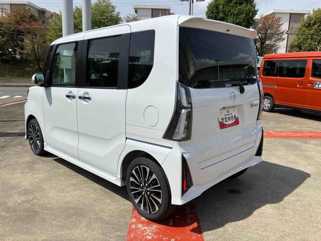 タントカスタムRSスマアシ/コーナーセンサー/サイド&カーテンシールドエアバッグ/オートオートライト/LEDヘッドランプ/フロントフォグランプ/シートヒーター/オートエアコン/キーフリーキー/取扱説明書&整備記録簿完備(千葉県)の中古車