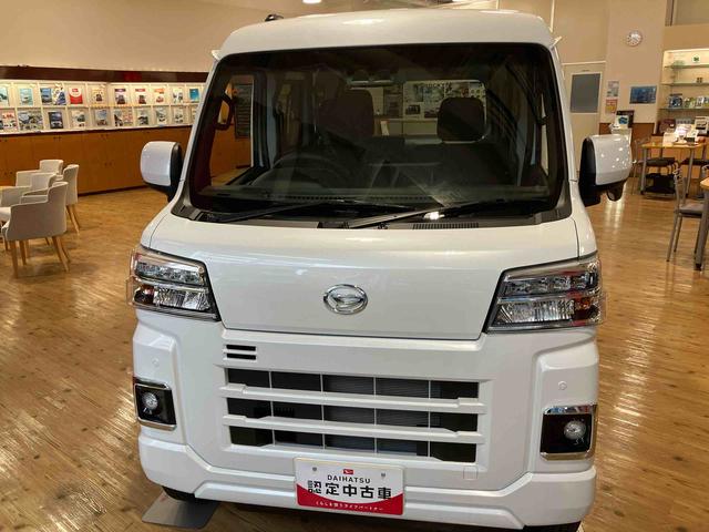 ハイゼットカーゴクルーズターボ　ＬＥＤヘッドランプ保証　新車保証・まごころ保証　１年間・走行距離無制限付き　９インチスマホ連携ディスプレイオーディオバックカメラ　ＬＥＤフォグランプ　ＬＥＤルームランプ　アダプティブドライビングビーム（東京都）の中古車