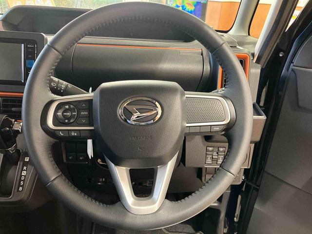 タントファンクロスターボ 純正ナビ バックカメラ ドラレコ ETC保証 新車保証・まごころ保証 1年間・走行距離無制限付き 両側パワースライドドア 運転席助手席シートヒーター 15インチアルミホイール 本革巻ステアリングホイール 本革巻インパネセンターシフト(東京都)の中古車