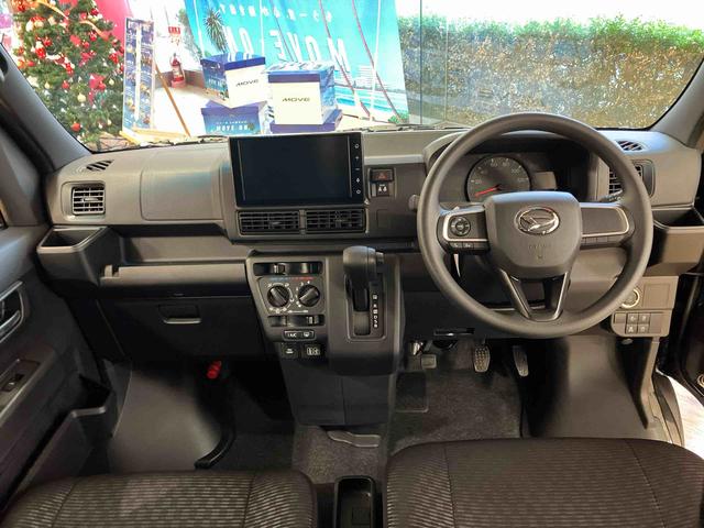 ハイゼットカーゴクルーズ未使用車　ＬＥＤパック視界補助パック　９インチＤＡ保証　新車保証・まごころ保証　１年間・走行距離無制限付き　ＬＥＤヘッドランプ　ＬＥＤフォグランプ　９インチディスプレイオーディオ　スマートインナーミラー　バックカメラ　電動格納ミラー（東京都）の中古車