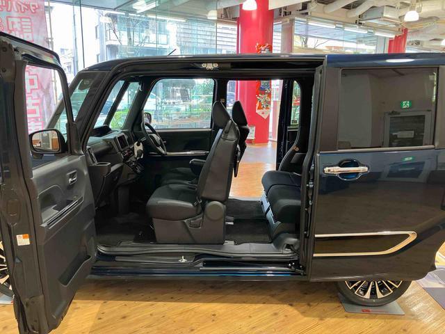 タントカスタムＲＳリミテッド　届出済未使用車　ＥＴＣ車載器保証　新車保証・まごころ保証　１年間・走行距離無制限付き　両側電動スライドドア　ＥＴＣ車載器　ＬＥＤフォグランプ　ＬＥＤヘッドランプ　キーフリーシステム　クルーズコントロール　前席シートヒーター（東京都）の中古車