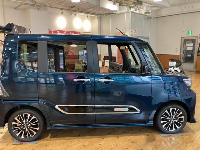 タントカスタムＲＳリミテッド　届出済未使用車　ＥＴＣ車載器保証　新車保証・まごころ保証　１年間・走行距離無制限付き　両側電動スライドドア　ＥＴＣ車載器　ＬＥＤフォグランプ　ＬＥＤヘッドランプ　キーフリーシステム　クルーズコントロール　前席シートヒーター（東京都）の中古車