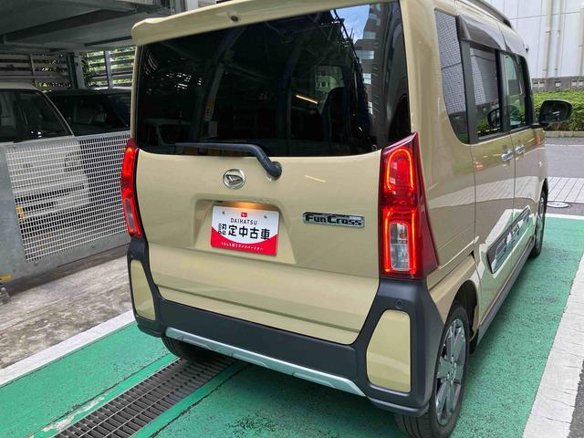 タントファンクロスターボ保証　新車保証・まごころ保証　１年間・走行距離無制限付き・１０インチナビ・パノラマカメラ・ドラレコ・ＥＴＣ装備・ＬＥＤヘッドライト装備（東京都）の中古車