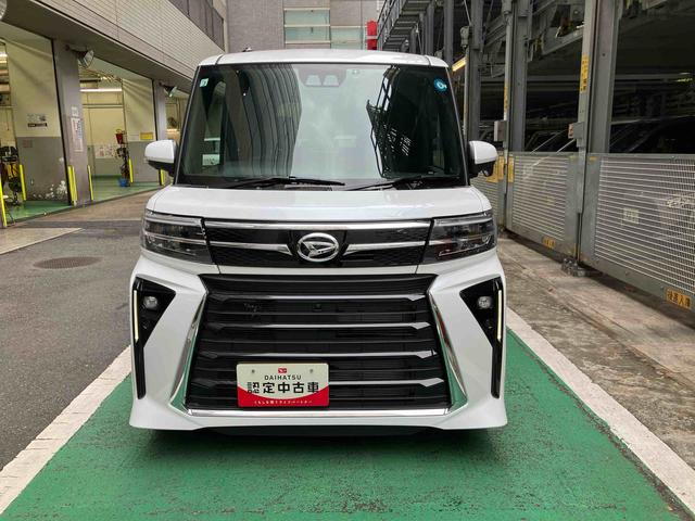 タントカスタムＲＳリミテッド保証　新車保証・まごころ保証　１年間・走行距離無制限付き・７インチナビ・パノラマカメラ・ドライブレコーダー装備・ＬＥＤヘッドライト装備・ＥＴＣ装備（東京都）の中古車
