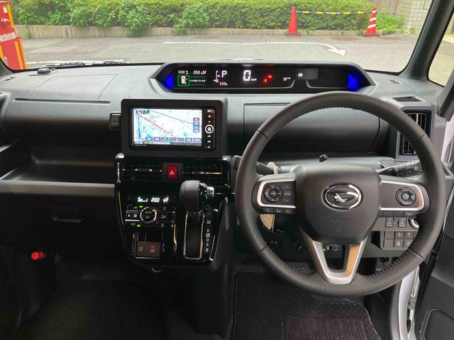 タントカスタムＲＳリミテッド保証　新車保証・まごころ保証　１年間・走行距離無制限付き・７インチナビ・パノラマカメラ・ドライブレコーダー装備・ＬＥＤヘッドライト装備・ＥＴＣ装備（東京都）の中古車