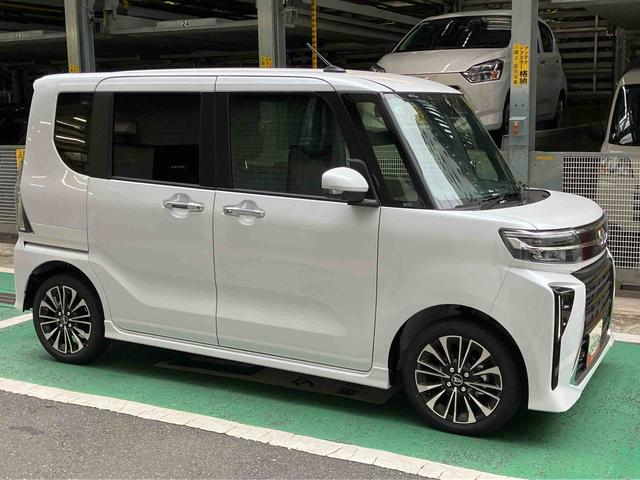 タントカスタムＲＳリミテッド保証　新車保証・まごころ保証　１年間・走行距離無制限付き・７インチナビ・パノラマカメラ・ドライブレコーダー装備・ＬＥＤヘッドライト装備・ＥＴＣ装備（東京都）の中古車