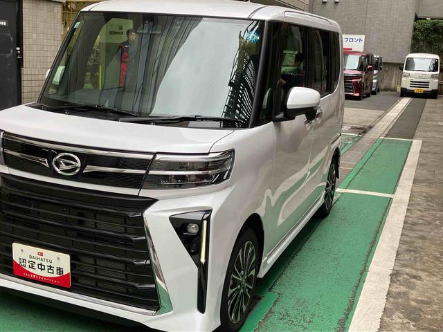 タントカスタムＲＳリミテッド保証　新車保証・まごころ保証　１年間・走行距離無制限付き・７インチナビ・パノラマカメラ・ドライブレコーダー装備・ＬＥＤヘッドライト装備・ＥＴＣ装備（東京都）の中古車