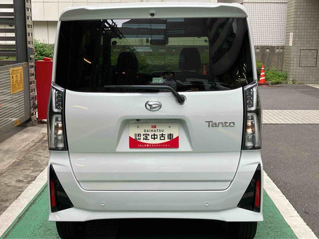 タントカスタムＲＳリミテッド保証　新車保証・まごころ保証　１年間・走行距離無制限付き・７インチナビ・パノラマカメラ・ドライブレコーダー装備・ＬＥＤヘッドライト装備・ＥＴＣ装備（東京都）の中古車