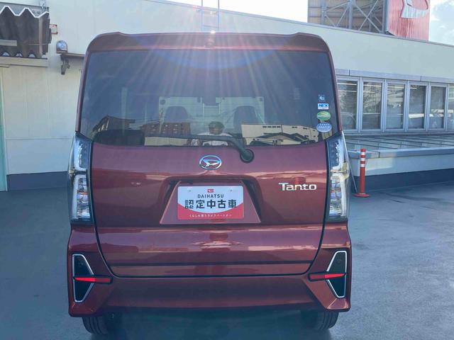 タントカスタムＸ保証　新車保証・まごころ保証　１年間・走行距離無制限付き（東京都）の中古車