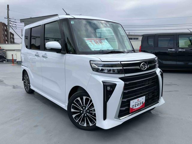 タントカスタムＲＳ７インチナビ・バックカメラ・ドラレコ・ＥＴＣ装備保証　新車保証・まごころ保証　１年間・走行距離無制限付き（東京都）の中古車