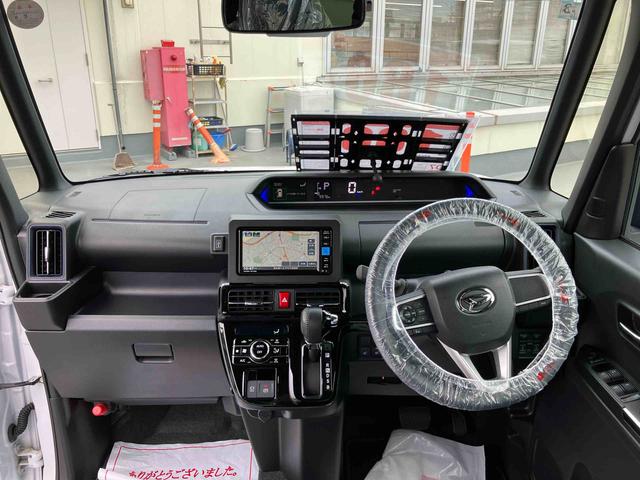 タントカスタムＲＳ７インチナビ・バックカメラ・ドラレコ・ＥＴＣ装備保証　新車保証・まごころ保証　１年間・走行距離無制限付き（東京都）の中古車