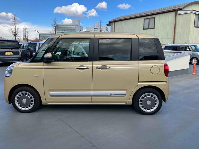 ムーヴキャンバスセオリーＧターボ　パノラマモニター　カーナビ　ドラレコ保証　新車保証・まごころ保証　１年間・走行距離無制限付き　シ−トヒ−タ−　ターボ　ドラレコ　ＬＥＤヘッドライト　　パノラマモニター（東京都）の中古車