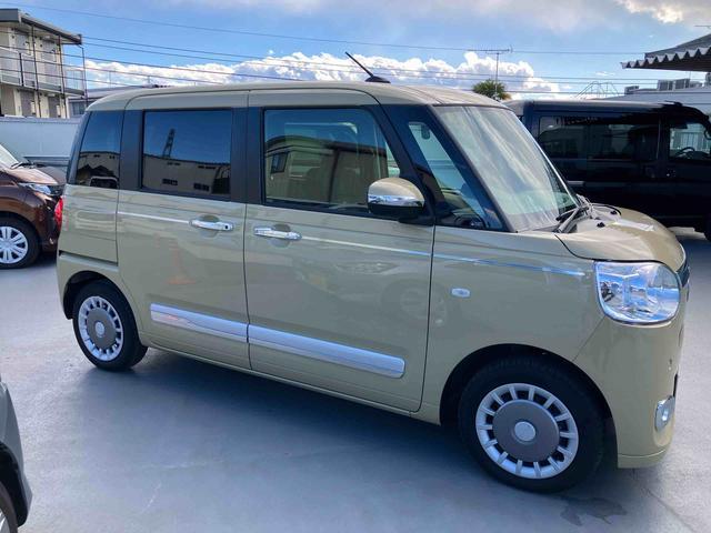 ムーヴキャンバスセオリーＧターボ　パノラマモニター　カーナビ　ドラレコ保証　新車保証・まごころ保証　１年間・走行距離無制限付き　シ−トヒ−タ−　ターボ　ドラレコ　ＬＥＤヘッドライト　　パノラマモニター（東京都）の中古車