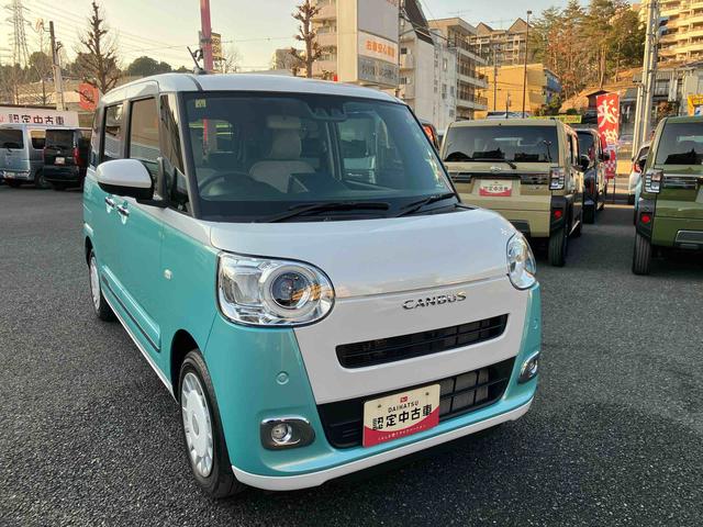 ムーヴキャンバスストライプスＧ　　ナビ・バックカメラ保証　新車保証・まごころ保証　１年間・走行距離無制限付き（東京都）の中古車