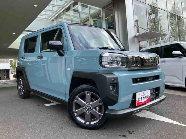 タフトＧターボ　ダーククロムベンチャー保証　新車保証・まごころ保証　１年間・走行距離無制限付き（東京都）の中古車
