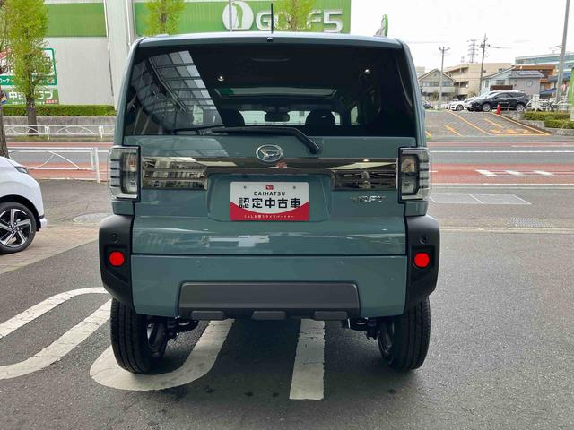 タフトＧターボ　ダーククロムベンチャー保証　新車保証・まごころ保証　１年間・走行距離無制限付き（東京都）の中古車