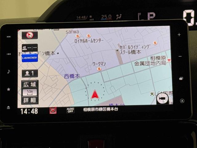 タントカスタムＲＳ　９インチナビ　ＥＴＣ　ドライブレコーダー保証１年間距離無制限付き　純正９インチナビ　前後ドラレコ　ＥＴＣ　バックモニター　キーフリーシステム　電動スライドドア　ＵＳＢ電源　Ｂｌｕｅｔｏｏｔｈ接続　オート格納ドアミラー　前席シートヒーター（東京都）の中古車