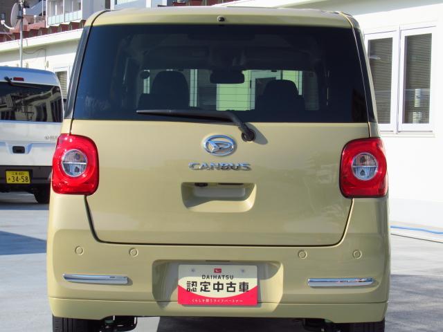 ムーヴキャンバスセオリーＧターボ　純正７インチナビ　パノラマモニター保証　新車保証・まごころ保証　１年間・走行距離無制限付き　純正７インチナビ　Ｂｌｕｅｔｏｏｔｈ接続　パノラマモニター　ＵＳＢ電源ソケット　両側電動スライドドア　アダプティブクルーズコントロール（東京都）の中古車