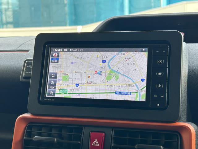 タントファンクロスターボ ナビ・ドラレコ・ETC・バックカメラ付保証 新車保証・まごころ保証 1年間・走行距離無制限付き・7インチナビ・バックカメラ・ドラレコ・ETC装備・LEDヘッドライト装備・シートヒーター装備(東京都)の中古車
