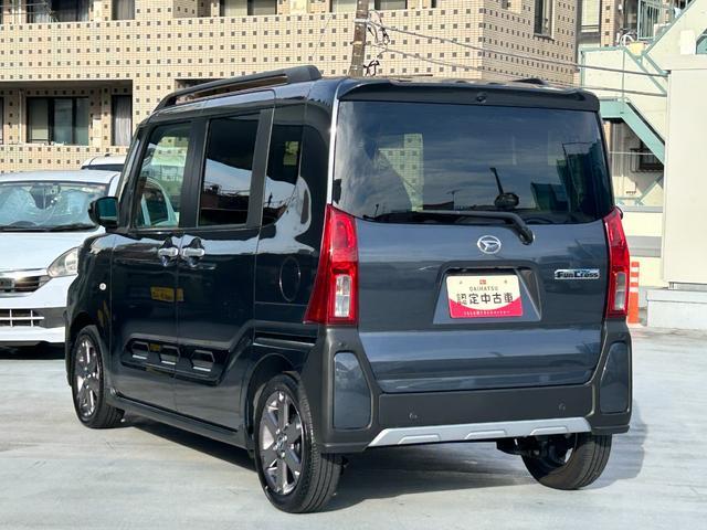 タントファンクロスターボ ナビ・ドラレコ・ETC・バックカメラ付保証 新車保証・まごころ保証 1年間・走行距離無制限付き・7インチナビ・バックカメラ・ドラレコ・ETC装備・LEDヘッドライト装備・シートヒーター装備(東京都)の中古車