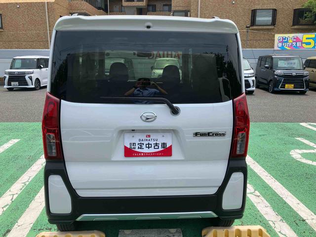 タントファンクロス　オーディオディスプレイ　パノラマモニター保証　新車保証・まごころ保証　１年間・走行距離無制限付き（東京都）の中古車