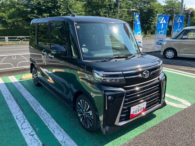 タントカスタムＲＳ　純正ナビ　ＥＴＣ　ドラレコ　ターボエンジン保証　新車保証・まごころ保証　１年間・走行距離無制限付き（東京都）の中古車