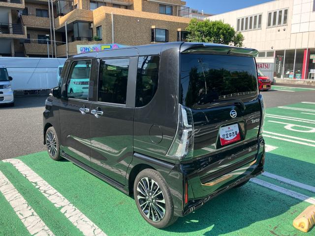 タントカスタムＲＳ　純正ナビ　ＥＴＣ　ドラレコ　ターボエンジン保証　新車保証・まごころ保証　１年間・走行距離無制限付き（東京都）の中古車