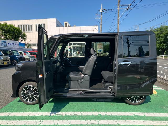 タントカスタムＲＳ　純正ナビ　ＥＴＣ　ドラレコ　ターボエンジン保証　新車保証・まごころ保証　１年間・走行距離無制限付き（東京都）の中古車