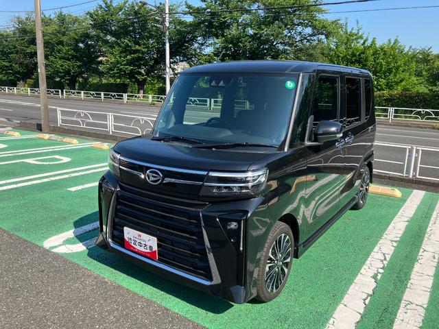 タントカスタムＲＳ　純正ナビ　ＥＴＣ　ドラレコ　ターボエンジン保証　新車保証・まごころ保証　１年間・走行距離無制限付き（東京都）の中古車