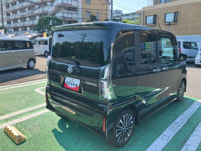 タントカスタムＲＳ　純正ナビ　ＥＴＣ　ドラレコ　ターボエンジン保証　新車保証・まごころ保証　１年間・走行距離無制限付き（東京都）の中古車