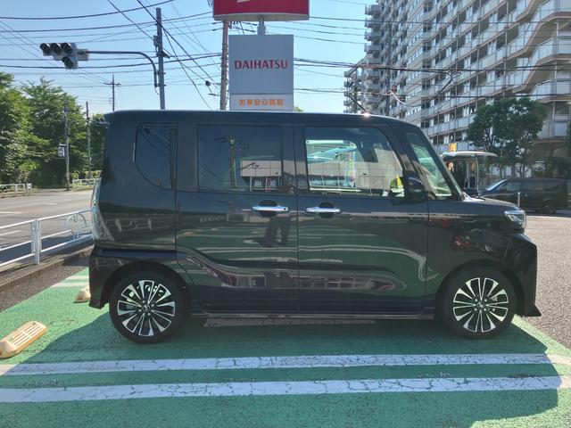 タントカスタムＲＳ　純正ナビ　ＥＴＣ　ドラレコ　ターボエンジン保証　新車保証・まごころ保証　１年間・走行距離無制限付き（東京都）の中古車