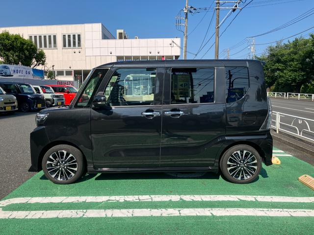 タントカスタムＲＳ　純正ナビ　ＥＴＣ　ドラレコ　ターボエンジン保証　新車保証・まごころ保証　１年間・走行距離無制限付き（東京都）の中古車