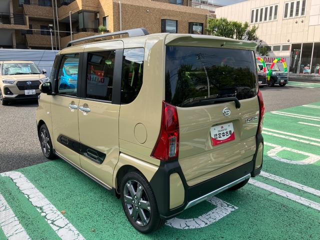 タントファンクロスターボ　純正ナビ・バックカメラ・ドラレコ・ＥＴＣ７インチナビ　バックカメラ　ドラレコ　ＥＴＣ装備　オートライト　シートヒーター　左右パワースライドドア　ＬＥＤヘッドライト（東京都）の中古車
