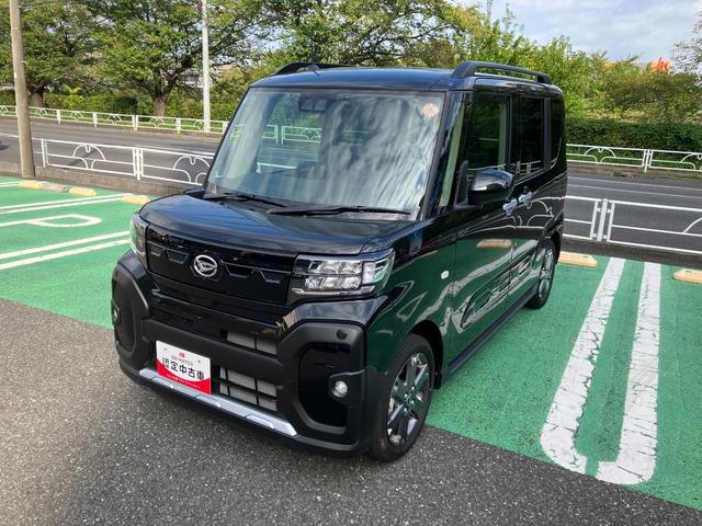 タントファンクロスターボ　純正ナビ・バックカメラ・ドラレコ・ＥＴＣ７インチナビ・バックカメラ・ドラレコ・ＥＴＣ車載器　シートヒーター　ＬＥＤヘッドライト　オートライト　キーフリー　左右パワースライド（東京都）の中古車