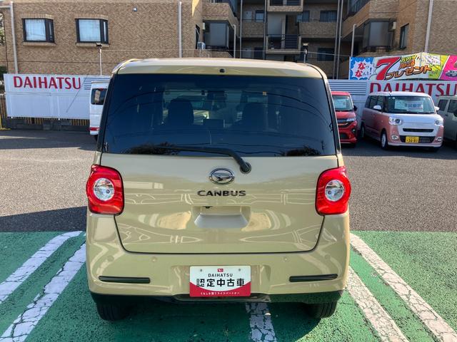 ムーヴキャンバスセオリーＧターボ保証　新車保証・まごころ保証　１年間・走行距離無制限付き（東京都）の中古車