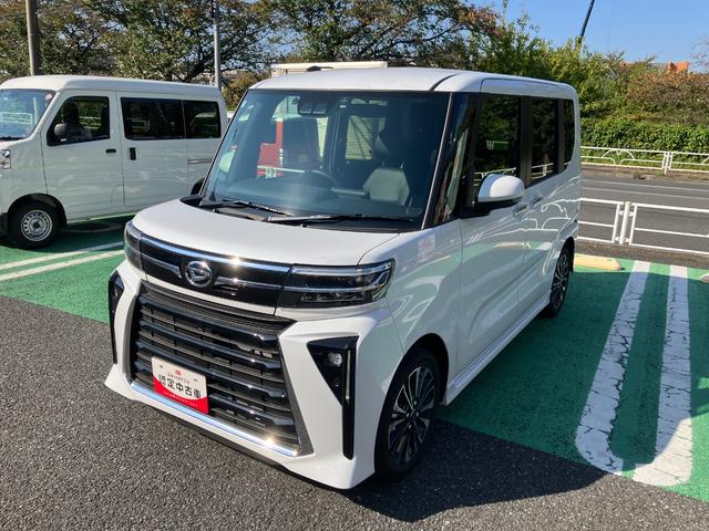 タントカスタムＲＳ保証　新車保証・まごころ保証　１年間・走行距離無制限付き（東京都）の中古車