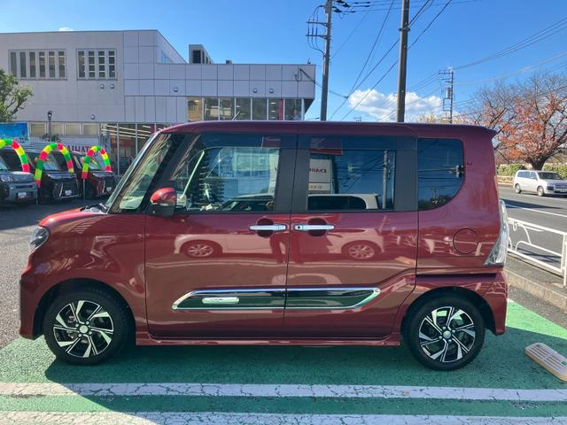 タントカスタムXセレクション 純正ナビ 後席モニター保証 新車保証・まごころ保証 1年間・走行距離無制限付き 純正9インチナビ ドライブレコーダー パノラマモニター 前席シートヒーター 後席モニター LEDヘッドランプ キーフリーシステム(東京都)の中古車