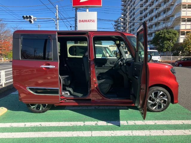 タントカスタムXセレクション 純正ナビ 後席モニター保証 新車保証・まごころ保証 1年間・走行距離無制限付き 純正9インチナビ ドライブレコーダー パノラマモニター 前席シートヒーター 後席モニター LEDヘッドランプ キーフリーシステム(東京都)の中古車