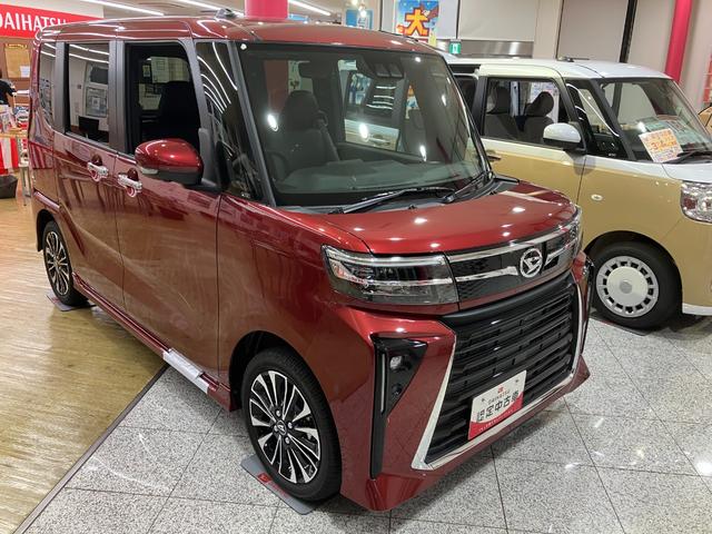 タントカスタムＲＳ　届け出済み未使用車保証　新車保証・まごころ保証　１年間・走行距離無制限付き（東京都）の中古車