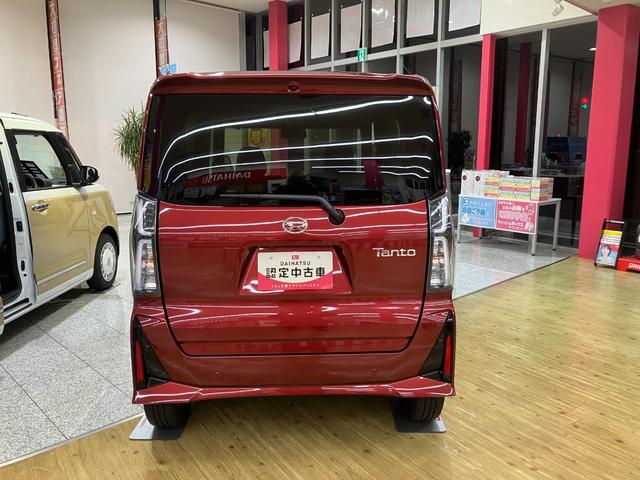 タントカスタムＲＳ　届け出済み未使用車保証　新車保証・まごころ保証　１年間・走行距離無制限付き（東京都）の中古車