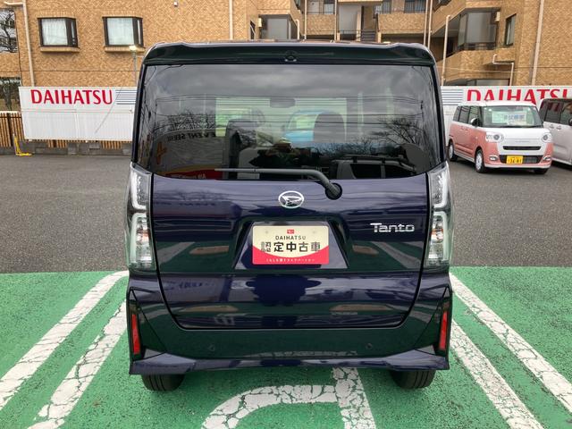 タントカスタムＲＳ　届け出済み未使用車保証　新車保証・まごころ保証　１年間・走行距離無制限付き（東京都）の中古車