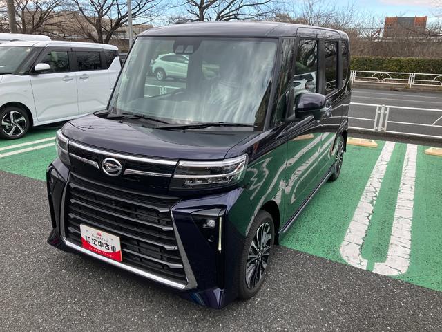 タントカスタムＲＳ　届け出済み未使用車保証　新車保証・まごころ保証　１年間・走行距離無制限付き（東京都）の中古車