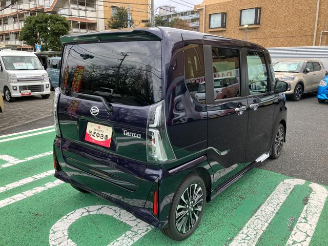 タントカスタムＲＳ　届け出済み未使用車保証　新車保証・まごころ保証　１年間・走行距離無制限付き（東京都）の中古車