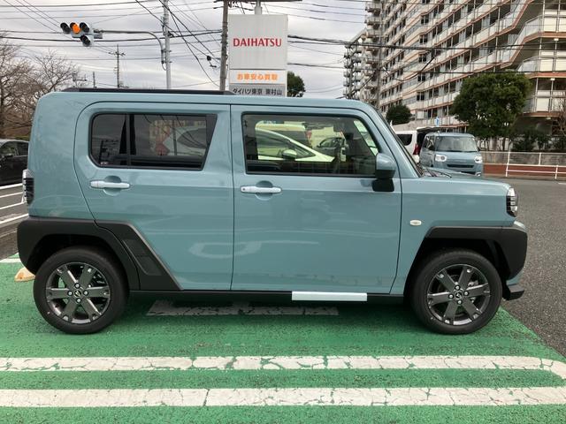 タフトGターボ 届け出済み未使用車保証 新車保証・まごころ保証 1年間・走行距離無制限付き(東京都)の中古車