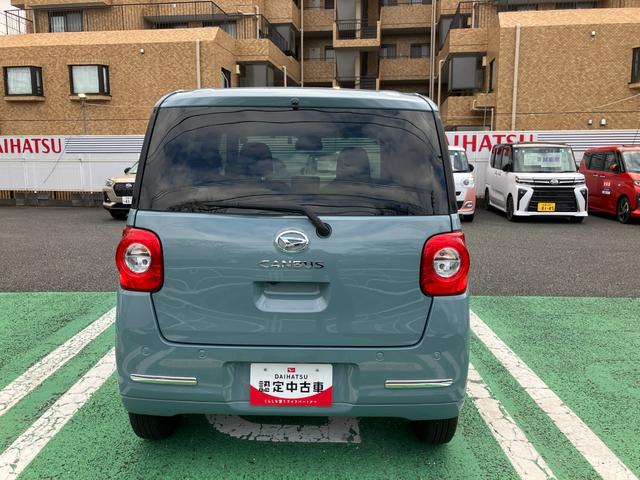 ムーヴキャンバスセオリーＧターボ保証　新車保証・まごころ保証　１年間・走行距離無制限付き（東京都）の中古車